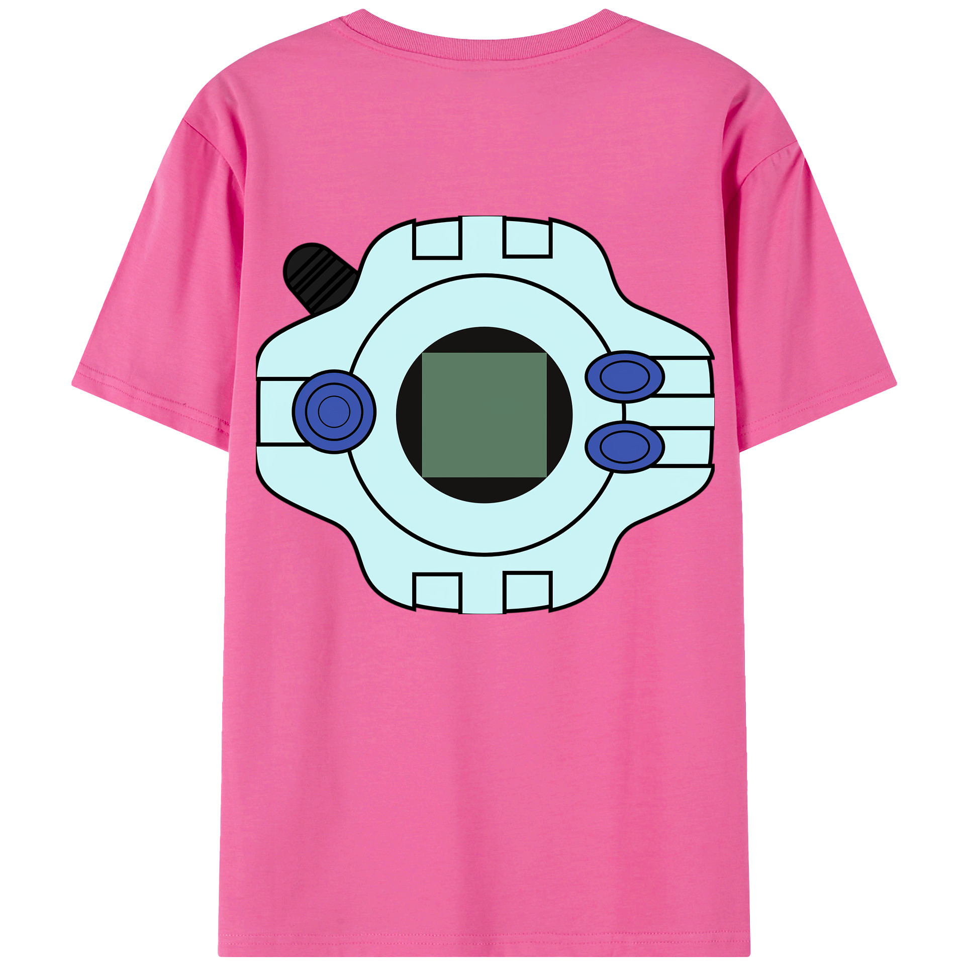 （画像用） Digimon デジタルモンスター/デジモン レディース半袖Tシャツ(バックプリント)
